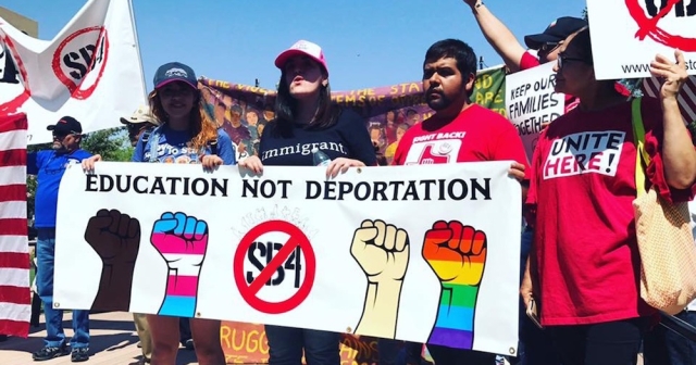 DACA protest Texas