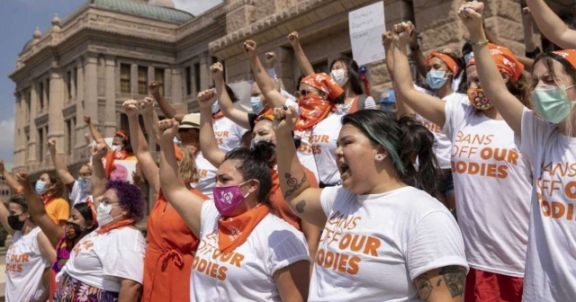 Bans Off Our Bodies protest photo